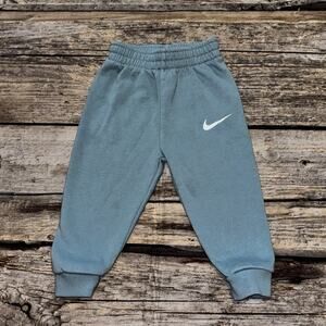 Toddler Boys NIKE Tapered Sweatpants - Size 12 Months - Blue